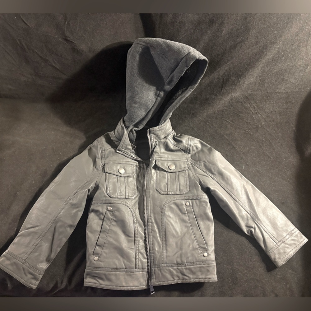 NWT Urban Republic Faux Leather Jacket toddler size smalll/4t